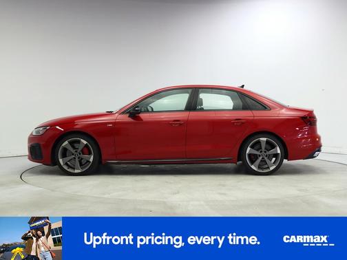 Red 2022 Audi A4 S-Line Premium Plus