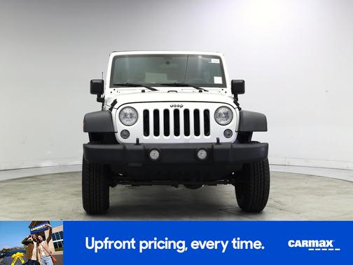 White 2015 Jeep Wrangler Unlimited Sport