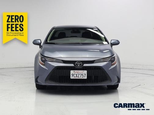 Blue 2022 Toyota Corolla LE