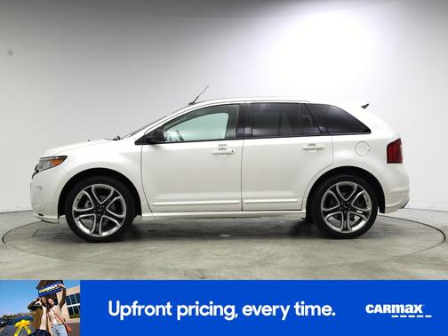 White 2014 Ford Edge Sport