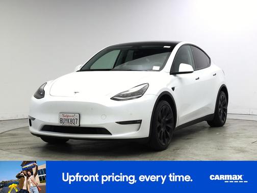 White 2021 Tesla Model Y Long Range