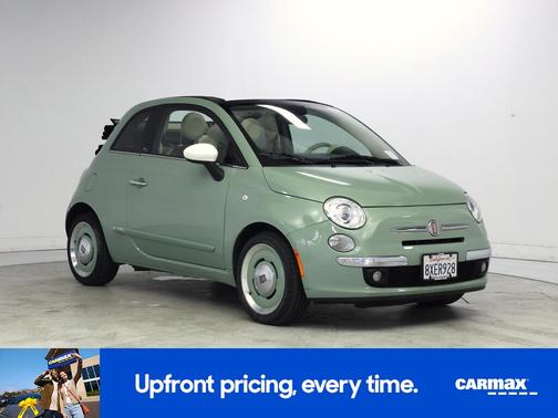 Green 2015 FIAT 500 1957 Edition