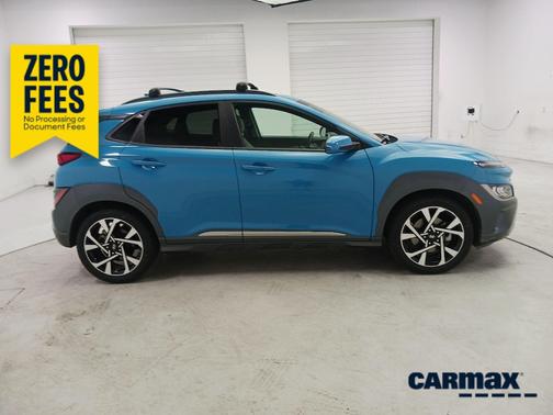 Blue 2023 Hyundai KONA Limited