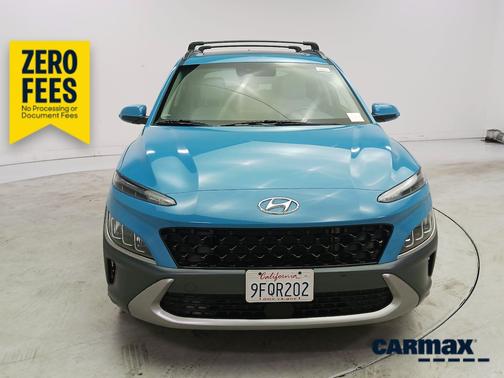 Blue 2023 Hyundai KONA Limited