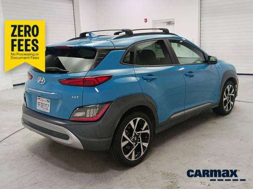 Blue 2023 Hyundai KONA Limited