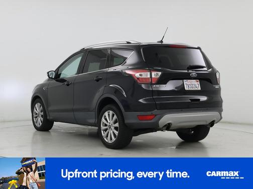 Black 2017 Ford Escape Titanium