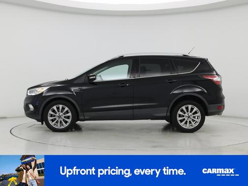 Black 2017 Ford Escape Titanium