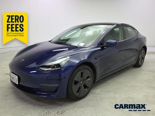 Blue 2023 Tesla Model 3