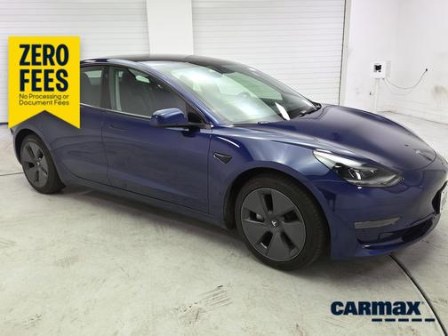 Blue 2023 Tesla Model 3