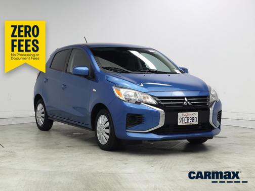 Blue 2023 Mitsubishi Mirage ES