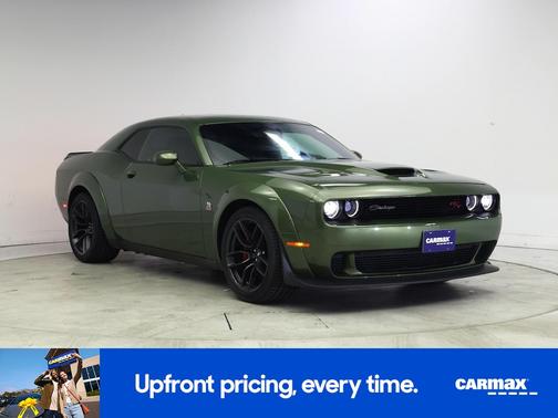 Green 2021 Dodge Challenger R/T Scat Pack Widebody