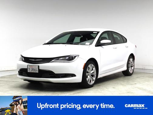 White 2015 Chrysler 200 S