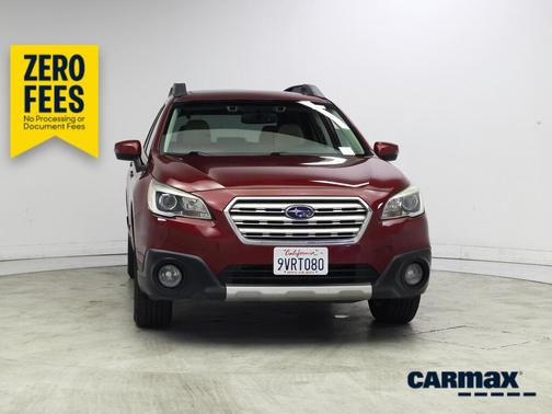 Red 2016 Subaru Outback 2.5I Limited