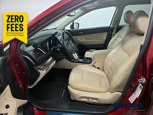 Red 2016 Subaru Outback 2.5I Limited
