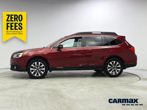 Red 2016 Subaru Outback 2.5I Limited