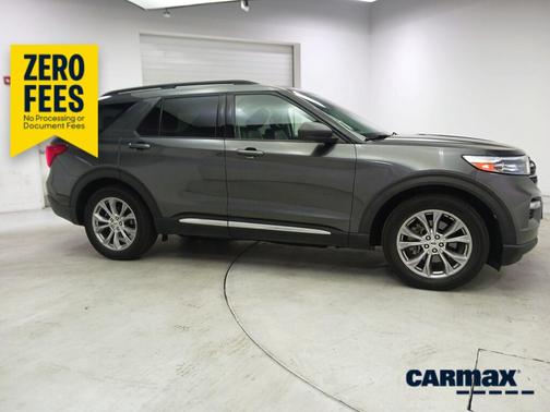 Gray 2020 Ford Explorer XLT