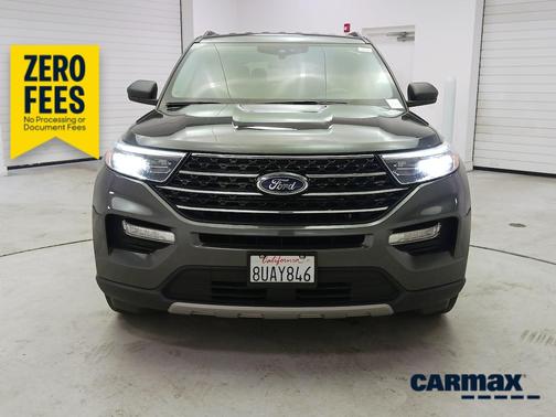 Gray 2020 Ford Explorer XLT
