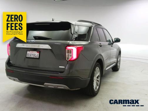 Gray 2020 Ford Explorer XLT
