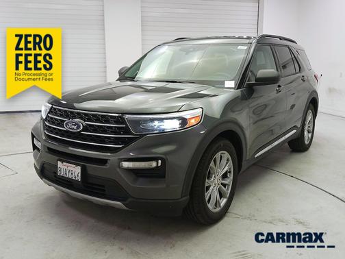 Gray 2020 Ford Explorer XLT