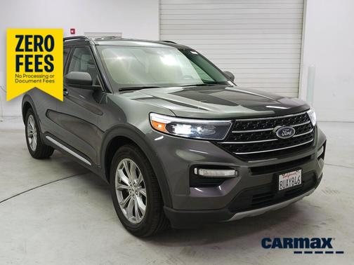 Gray 2020 Ford Explorer XLT