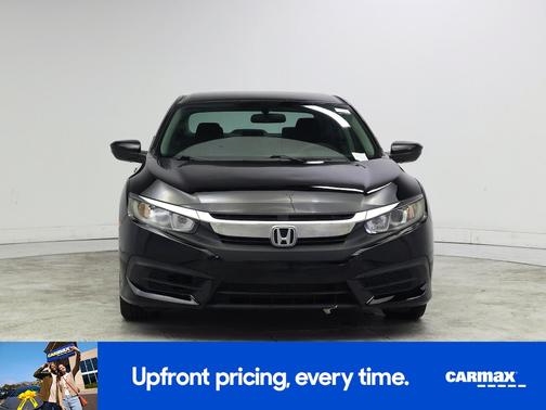 Black 2017 Honda Civic LX