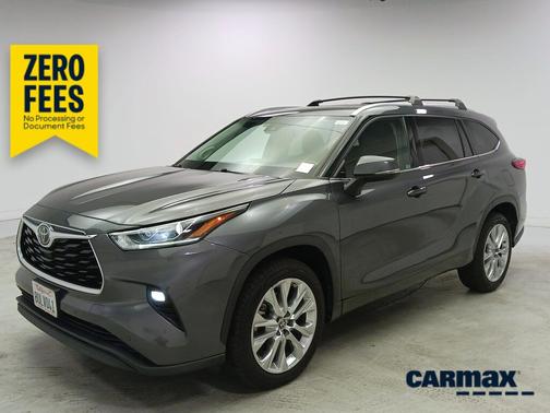 Gray 2021 Toyota Highlander Limited