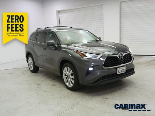 Gray 2021 Toyota Highlander Limited