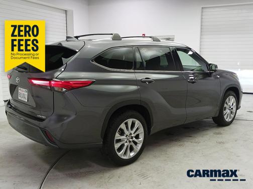 Gray 2021 Toyota Highlander Limited