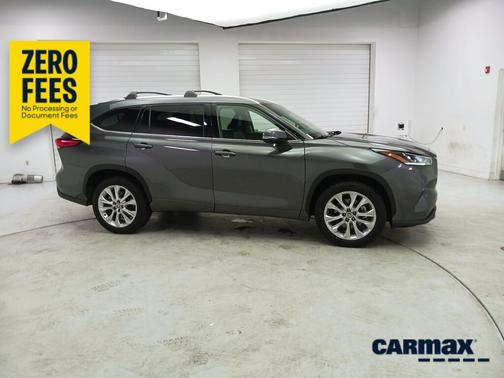 Gray 2021 Toyota Highlander Limited