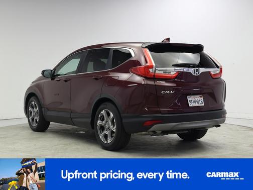 Burgundy 2018 Honda CR-V EX