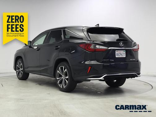 Black 2021 Lexus RX 350 L