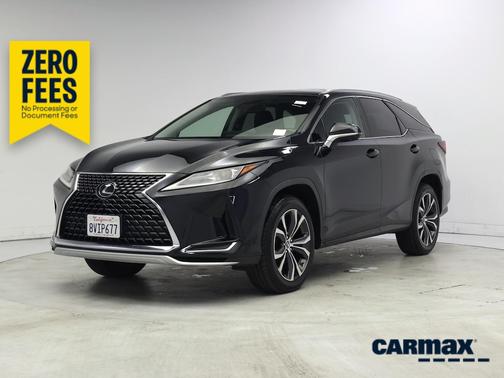 Black 2021 Lexus RX 350 L