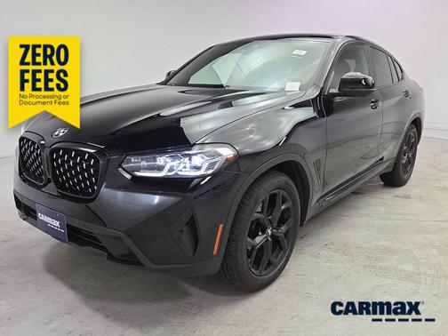 Black 2023 BMW X4 XDrive30i