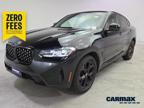 Black 2023 BMW X4 XDrive30i