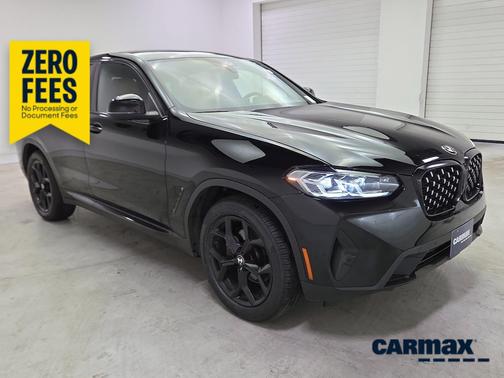 Black 2023 BMW X4 XDrive30i