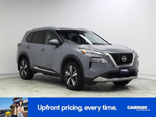 Gray 2021 Nissan Rogue Platinum