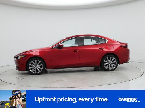 Red 2025 Mazda Mazda3 2.5 S Preferred Package