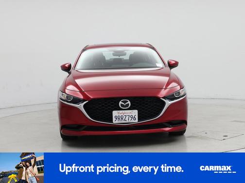 Red 2025 Mazda Mazda3 2.5 S Preferred Package