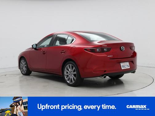 Red 2025 Mazda Mazda3 2.5 S Preferred Package