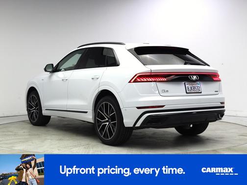 White 2019 Audi Q8 Premium Plus