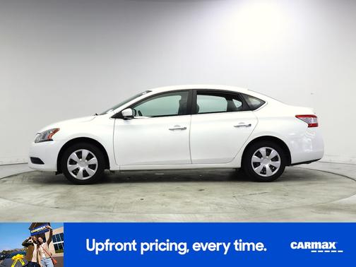 White 2015 Nissan Sentra S