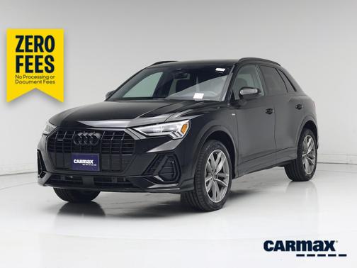 Black 2024 Audi Q3 S-Line Premium