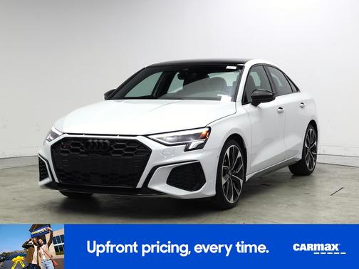 White 2024 Audi S3 Premium Plus