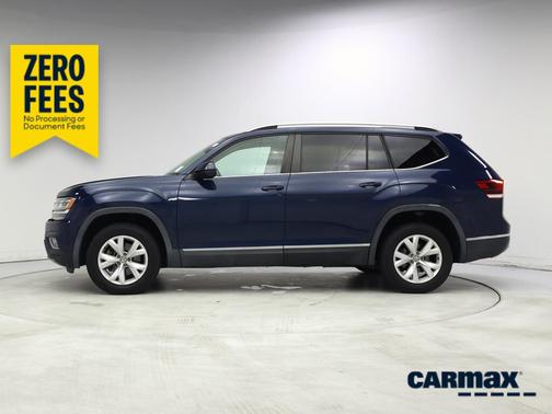Blue 2018 Volkswagen Atlas SEL