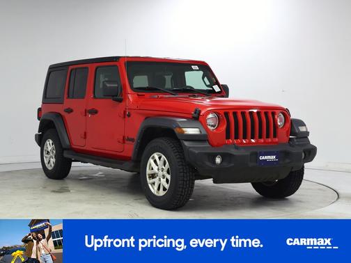 Red 2023 Jeep Wrangler Sport S