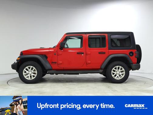 Red 2023 Jeep Wrangler Sport S