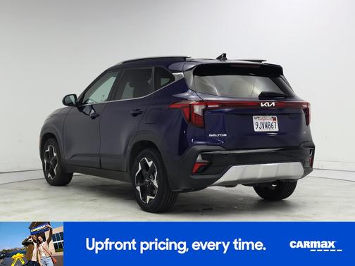 Blue 2024 Kia Seltos EX