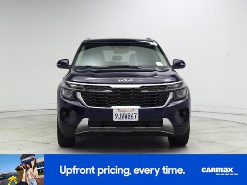 Blue 2024 Kia Seltos EX