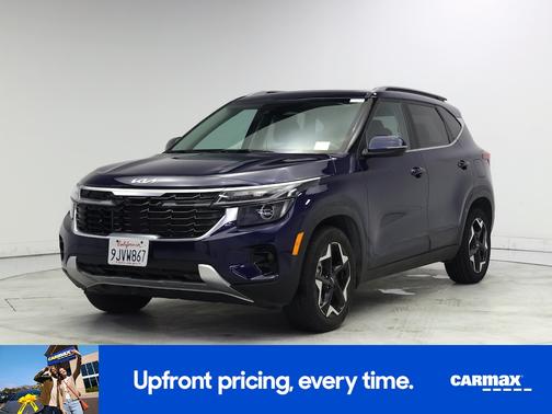 Blue 2024 Kia Seltos EX