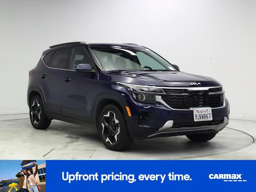 Blue 2024 Kia Seltos EX